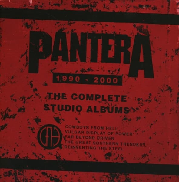 Pantera - The Complete Studio Albums 1990-2000 (5 CD)
