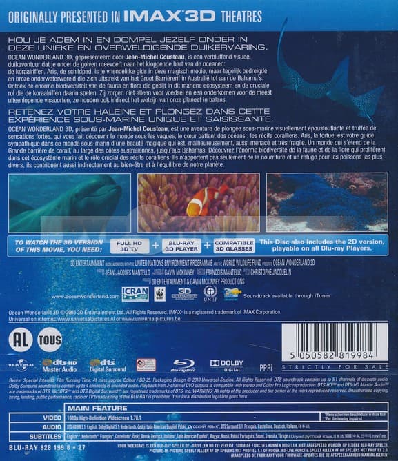 Ocean wonderland  (Blu-ray)