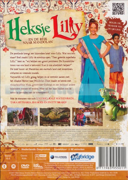 Heksje Lilly 2 - De Reis Naar Mandolan (DVD)