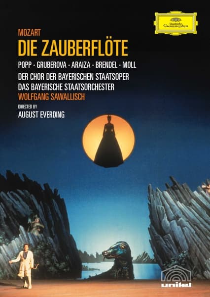 Lucia Popp, Edita Gruberova, Francisco Araiza, Wolfgang Sawallisch - Mozart: Die Zauberflöte (DVD) (Complete)