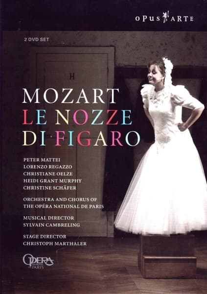 Peter Mattei, Lorenzo Regazzo, Christiane Oelze, Orchestra and Chorus Of The Opéra National De Paris - Mozart: Le Nozze Di Figaro (2 DVD)