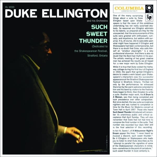 Duke Ellington & His Orchestra - Such Sweet Thunder (LP) (Limited Edition) (Remastered)