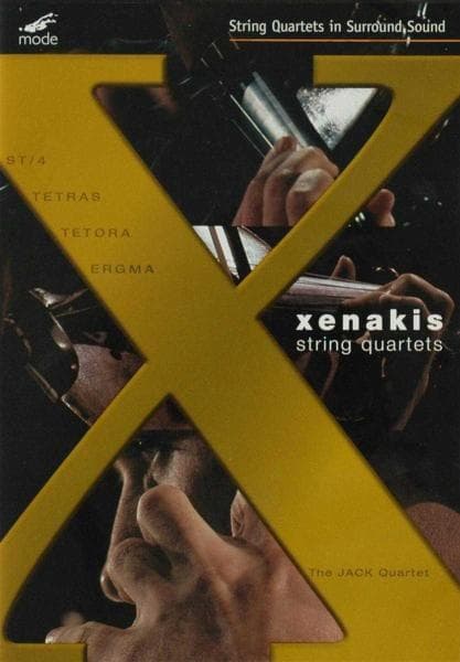 Jack Quartet - Xenakis: Complete String Quartets: St | 4, Tet (DVD)