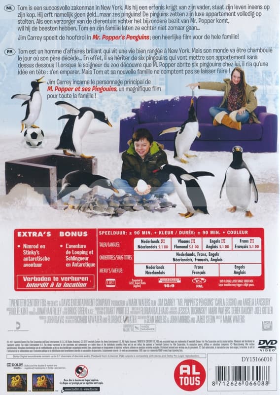 Mr. Popper's penguins (DVD)