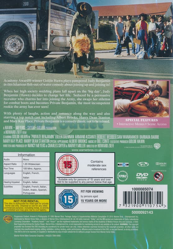 Private Benjamin (Import)