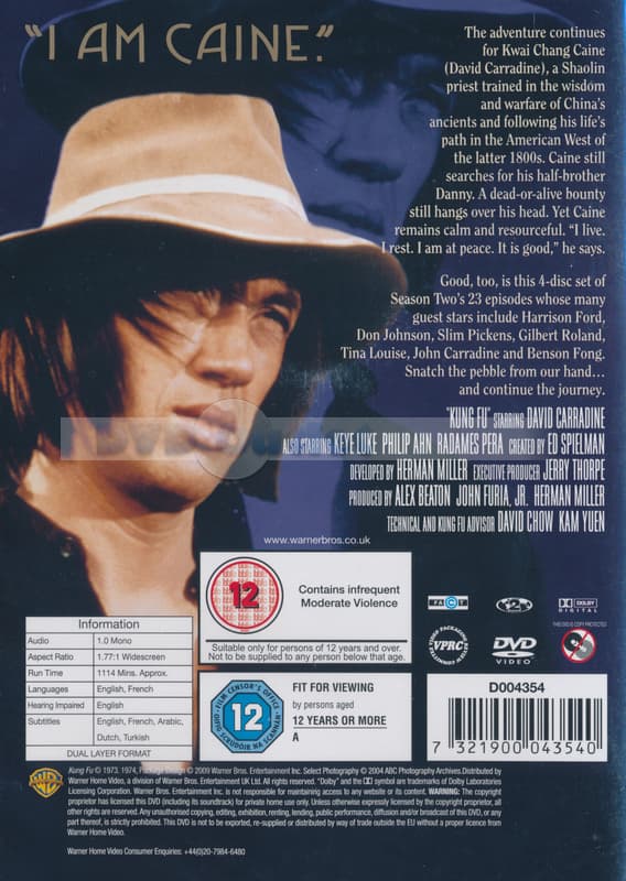 Kung Fu - Season 2 (Import)
