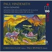 C. Euler & P. Rivinius - Hindemith: Sonatas For Viola (SACD)