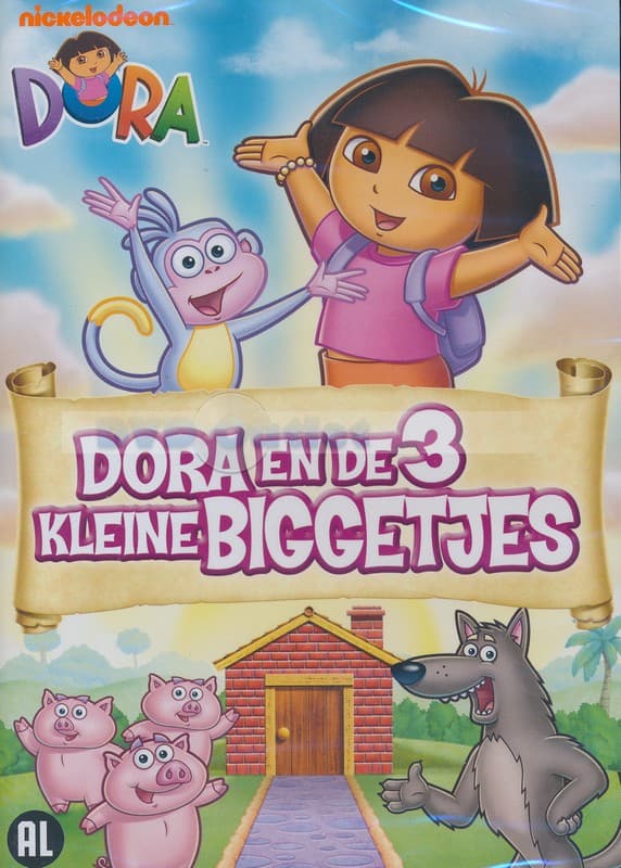 Dora - En de 3 kleine biggetjes (DVD)