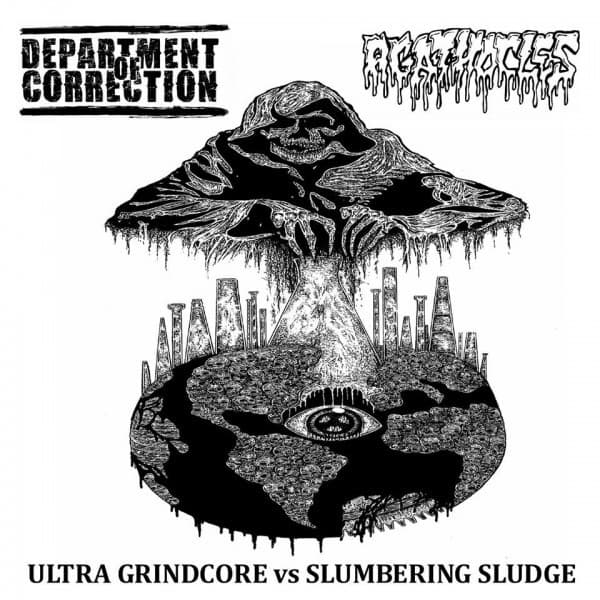 Department Of Correction & Proletar - Split (CD)