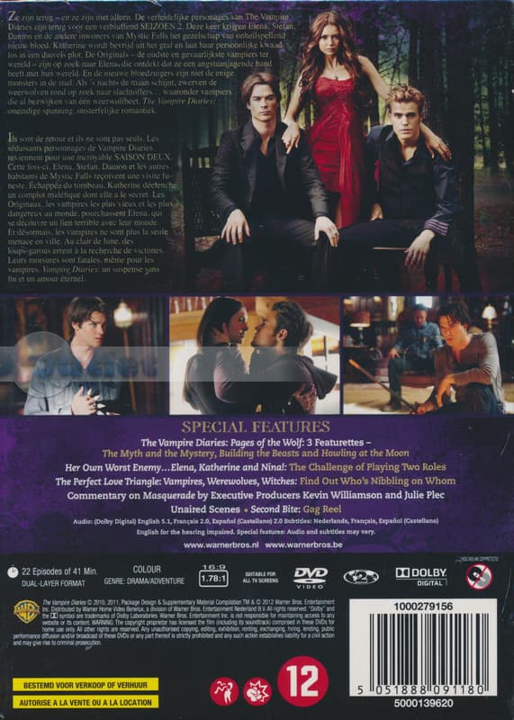 Vampire Diaries - Seizoen 2 (DVD)