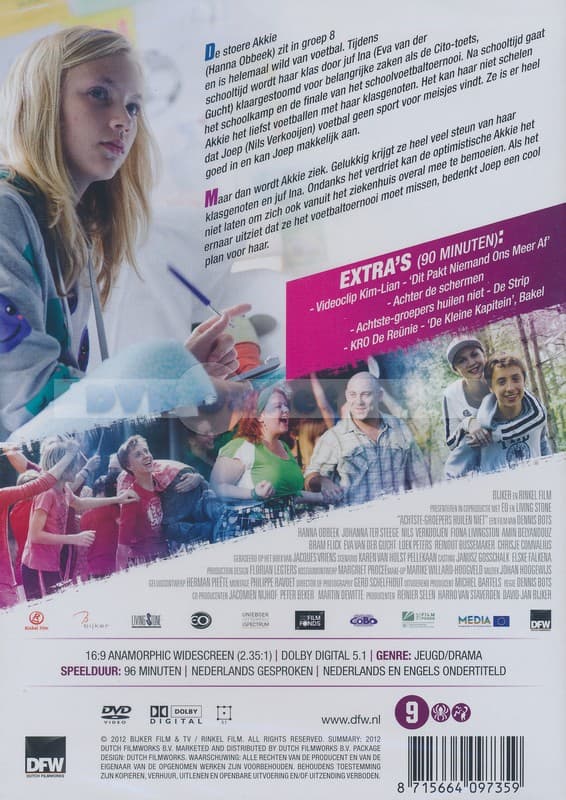 Achtste - Groepers Huilen Niet (DVD)