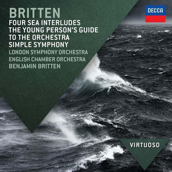 London Symphony Orchestra, English Chamber Orchestra, Benjamin Britten - Britten: Four Sea Interludes - The Young Person's Guide To The Orchestra - Simple Symphony (CD) (Virtuose)