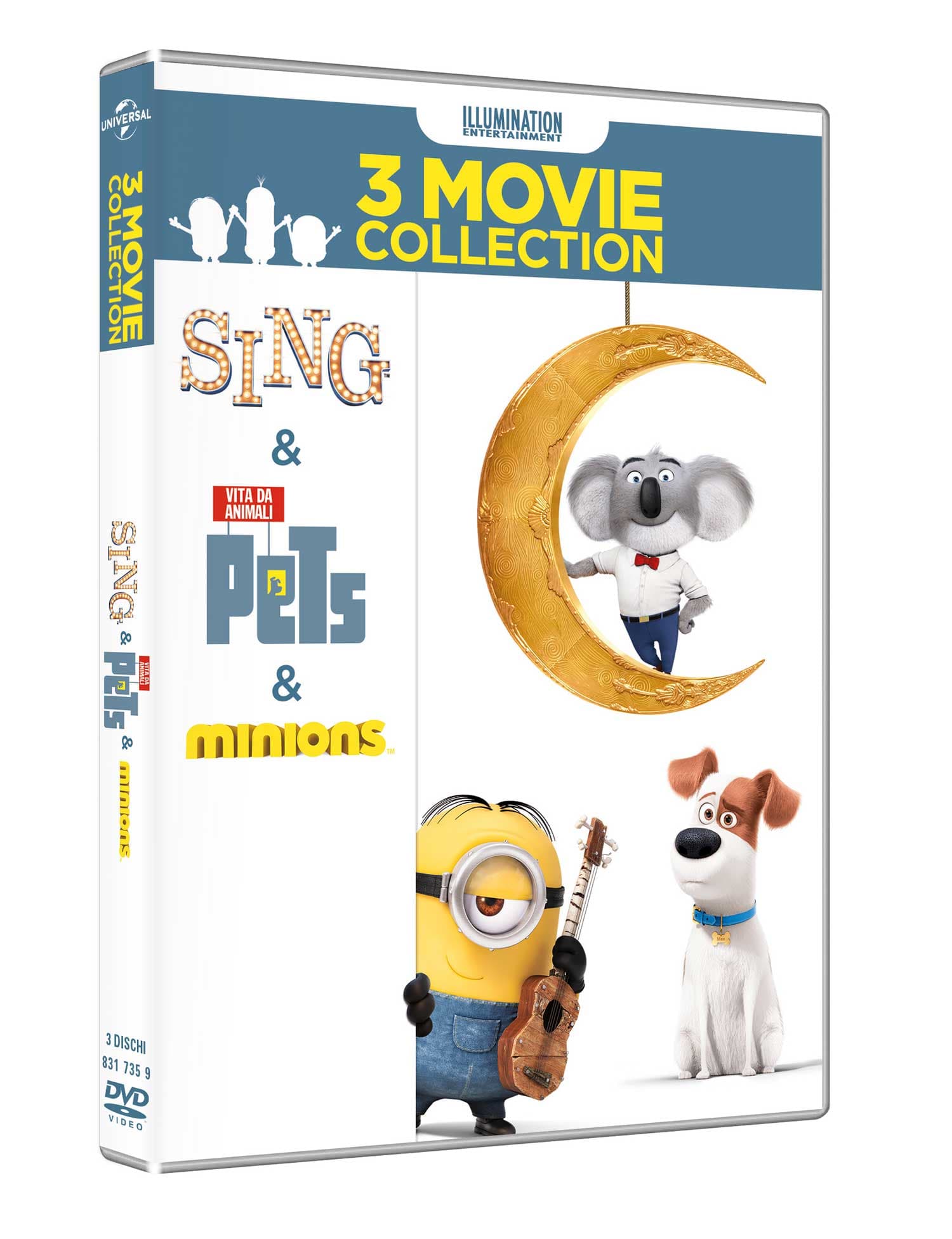 Illumination Collection - Sing / Pets / Minions (3 Dvd) (Import)