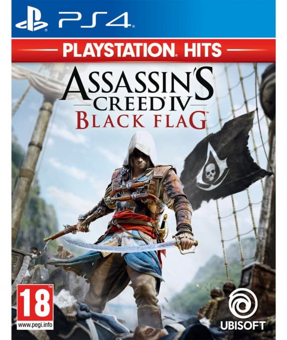 Ps4 - Assassin`s Creed Iv (4) Black Flag (playstation Hits) /ps4