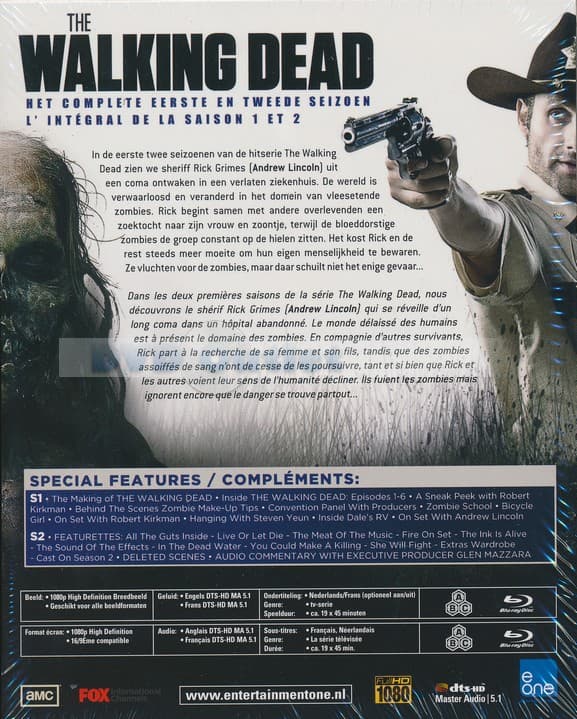 The Walking Dead - Seizoen 1 & 2 (Blu-ray)