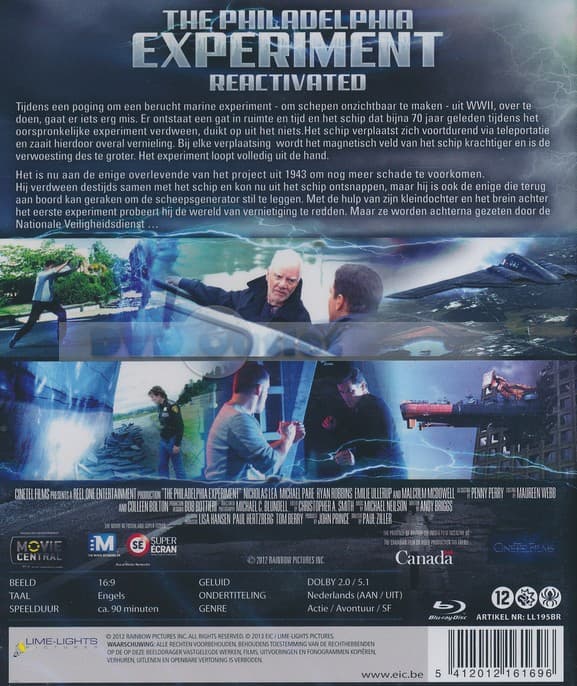 Philadelphia experiment reactivated (Blu-ray)