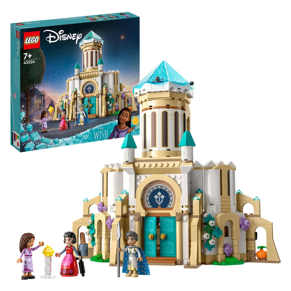 Lego 43224 Disney Wish Kasteel Koning Magnifico