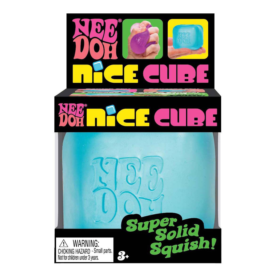 NeeDoh Nice Cube - Sensorisch Stressspeeltje met Goo-Vulling