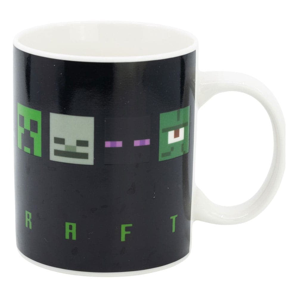 Minecraft Heat Change Mug Squared Pattern 325 Ml
