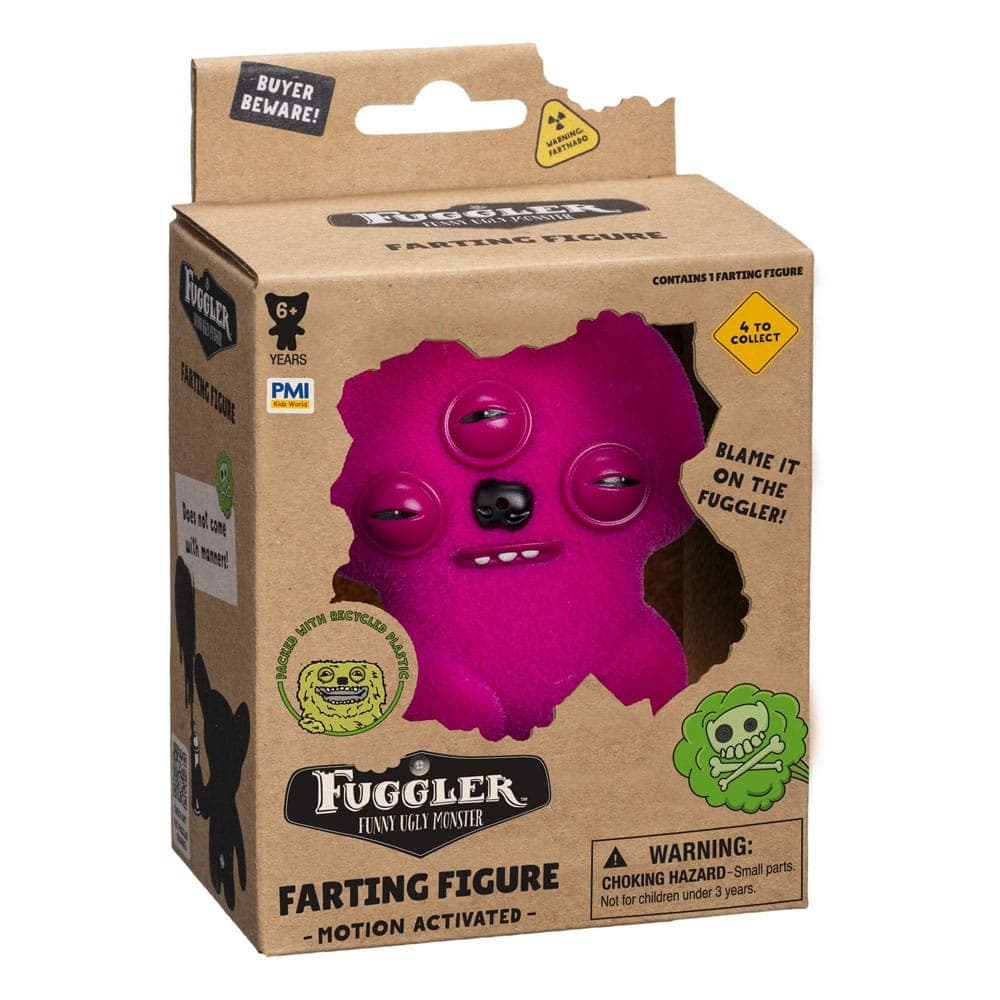 Fuggler - Funny Ugly Monster - Farting Figure - Annoyed Alien Purple ( 39906 )