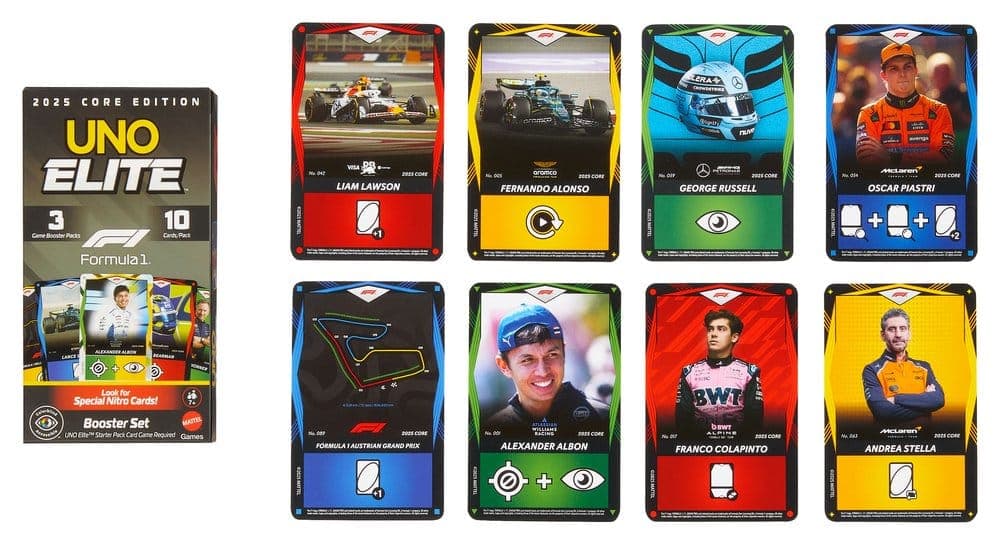 Uno Elite Formula 1 Booster Set Boardgames