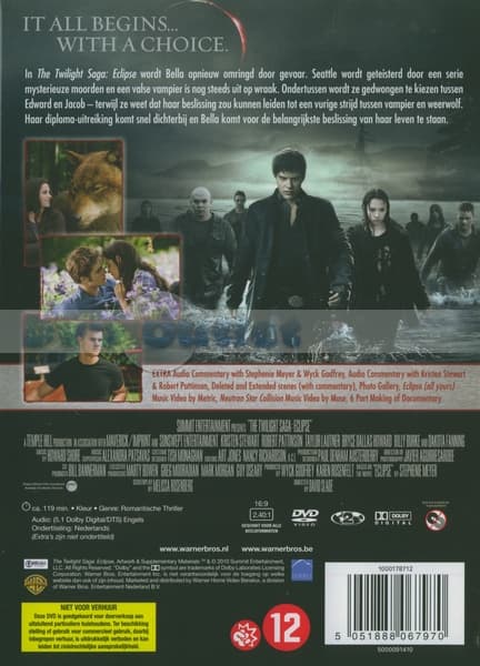 Twilight saga - The eclipse (DVD)